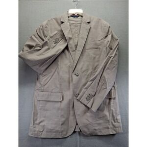 Alfani Thin Men Sport Jacket Slim Fit Beige Size L